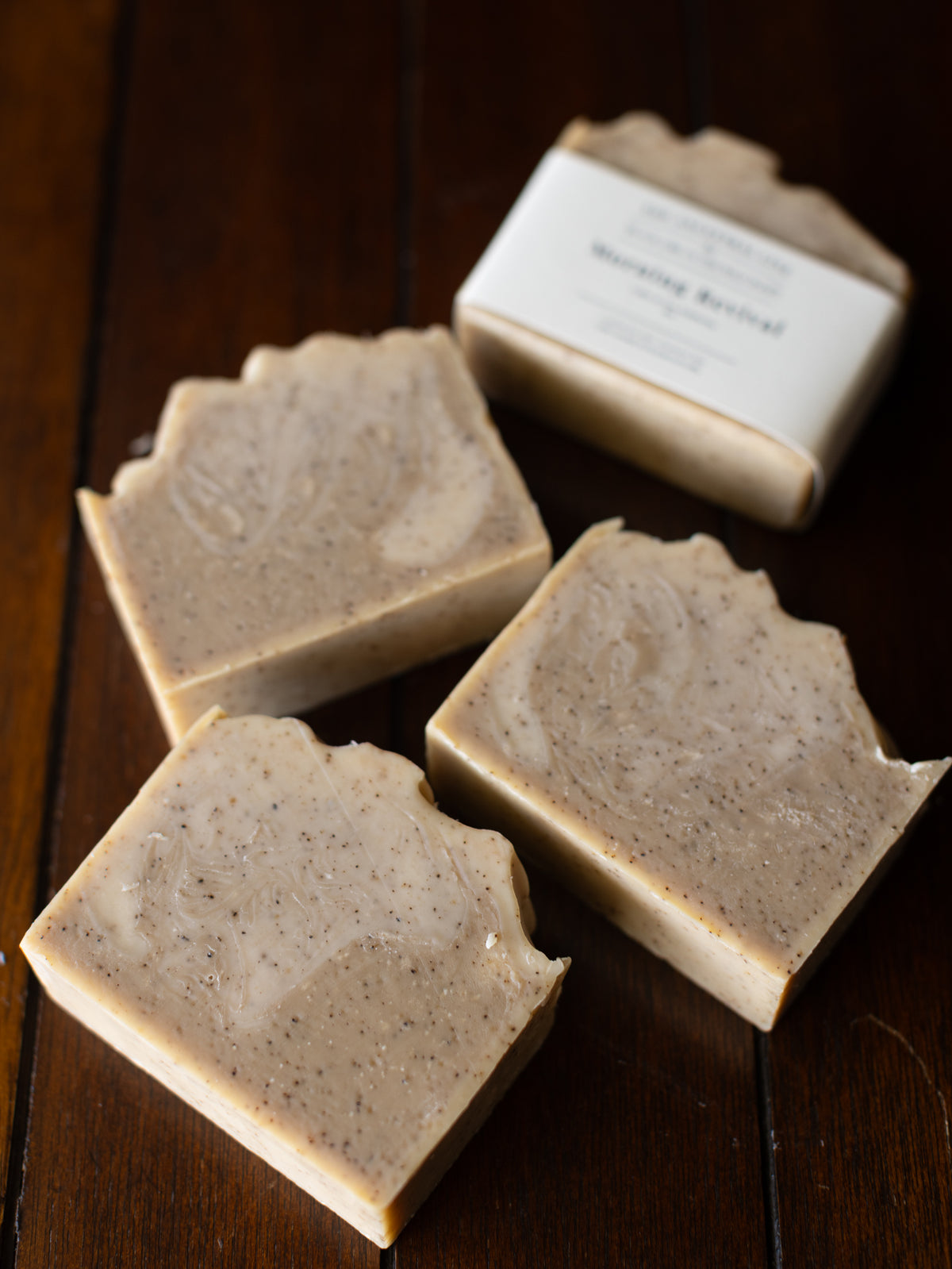 Sacred Revival Coffee Soap – Exfoliating Bar with Patchouli & Blood Orange