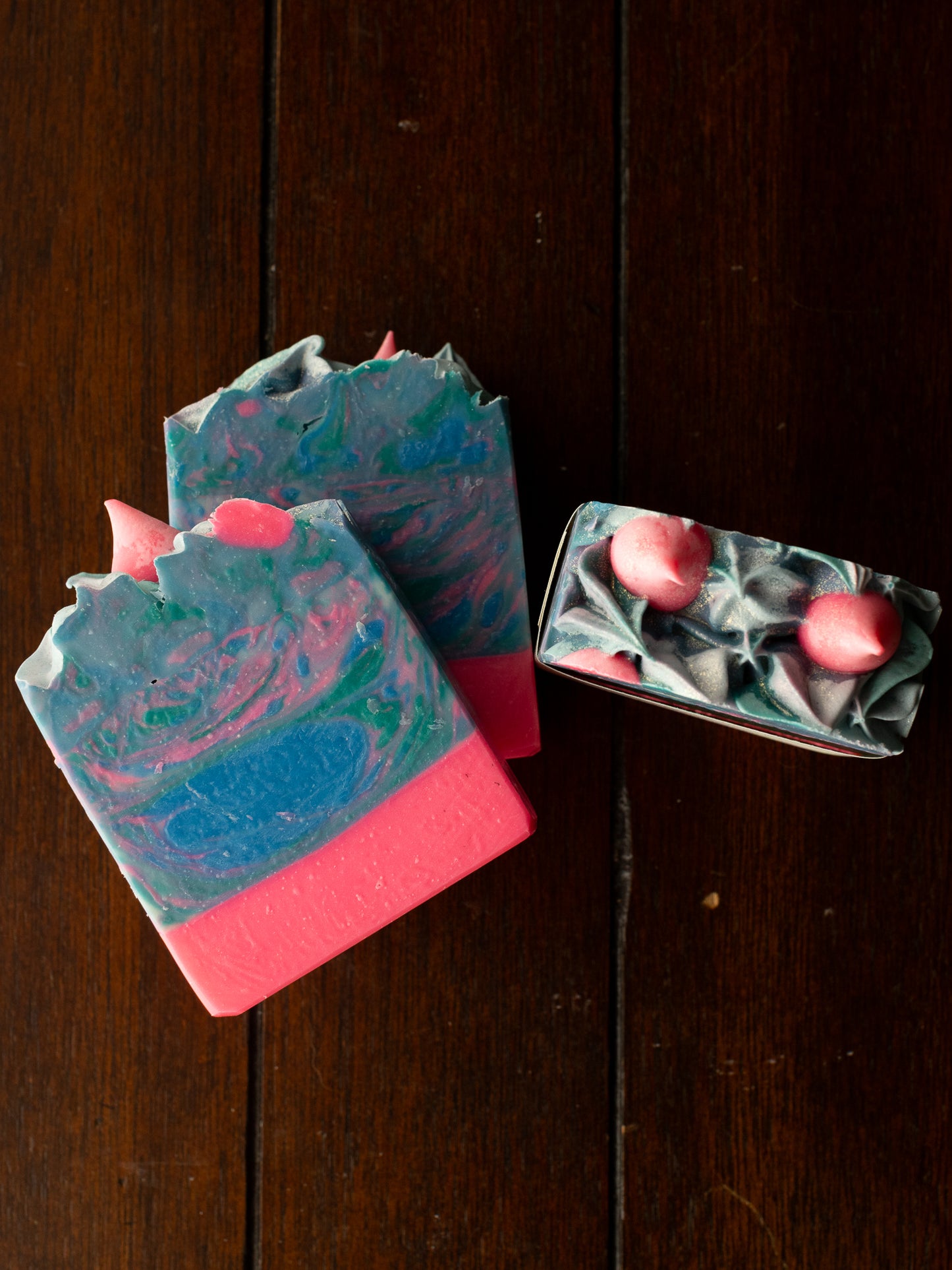 Faith’s Sherbet Cream Bar | Rainbow Sherbet Soap | Creamy Coconut Milk Soap
