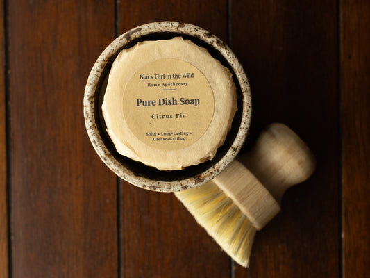 Pure Dish Soap | Natural Solid Dish Soap Bar