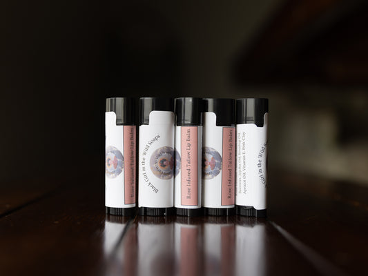 Rose Infused Tallow Lip Balm