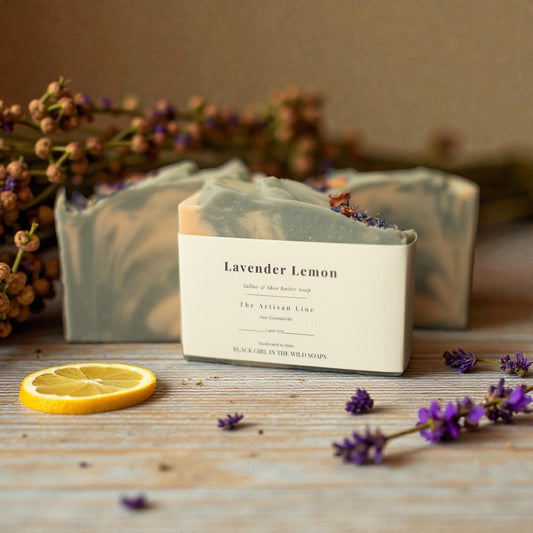 Lavender Lemon Tallow Bar Soap