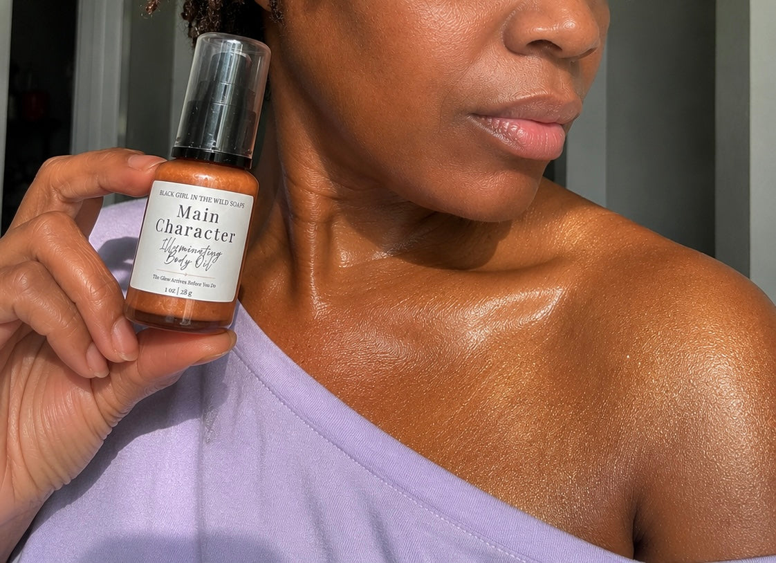 Main Character Golden Glow Body Oil