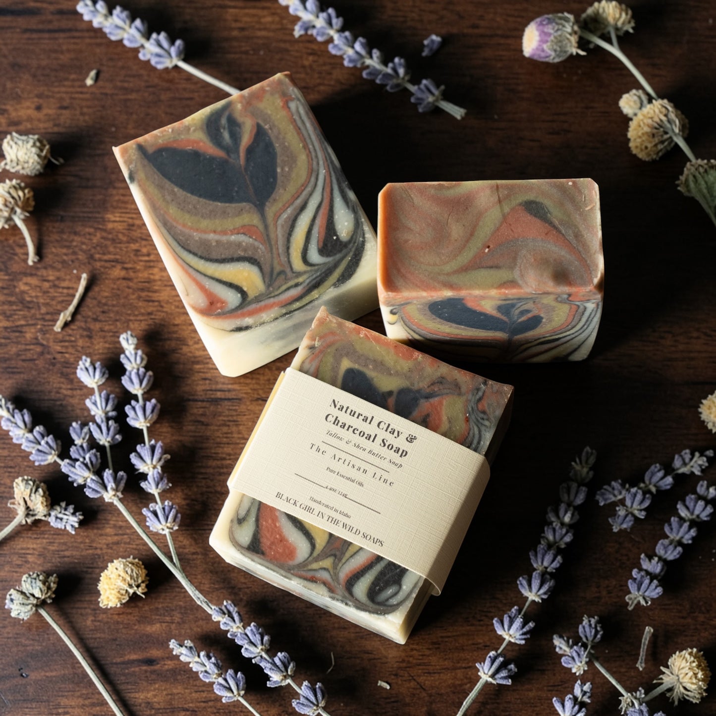 Natural Clay Soap Bar | Mineral Facial & Body Soap