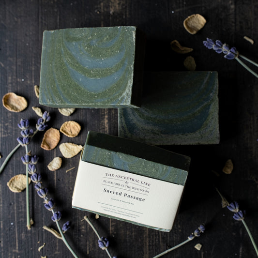 Sacred Passage | Sea Salt & Seaweed Soap
