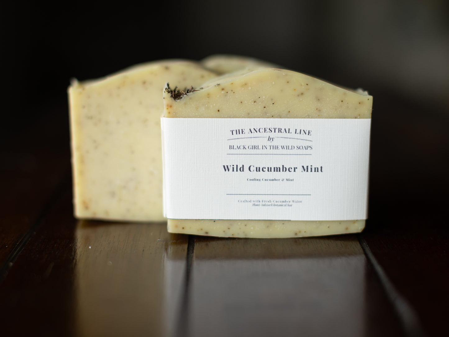 Wild Cucumber Mint Soap - Cooling Natural Spa Bar