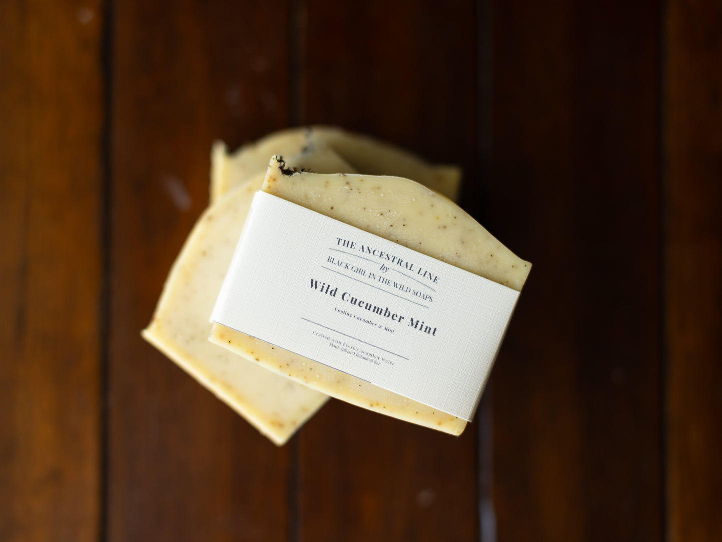 Wild Cucumber Mint Soap - Cooling Natural Spa Bar