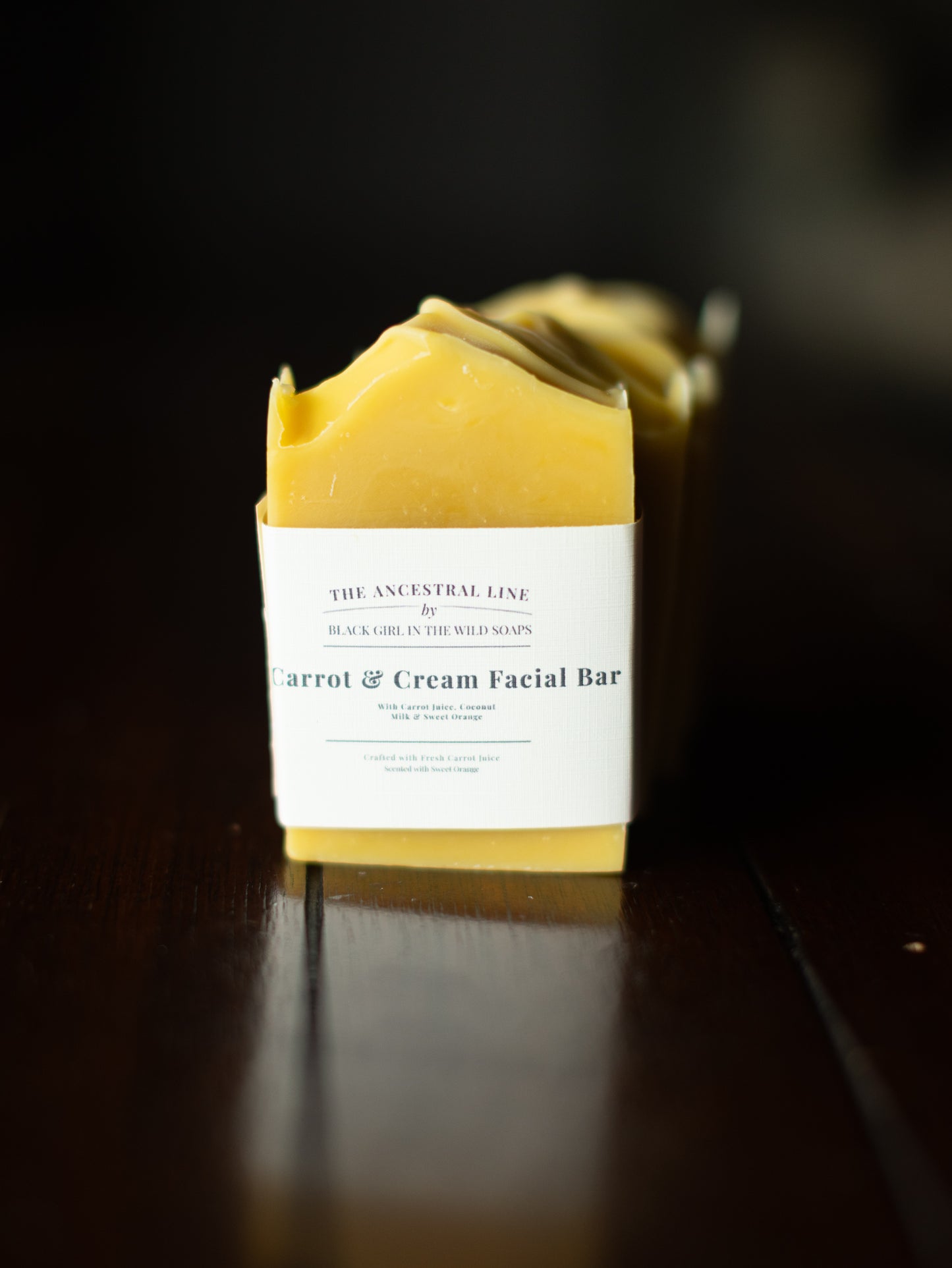 Carrot & Cream Facial Cleansing Bar