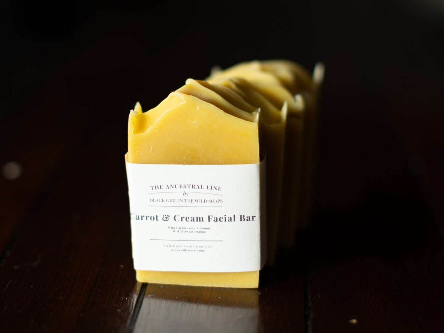Carrot & Cream Facial Cleansing Bar