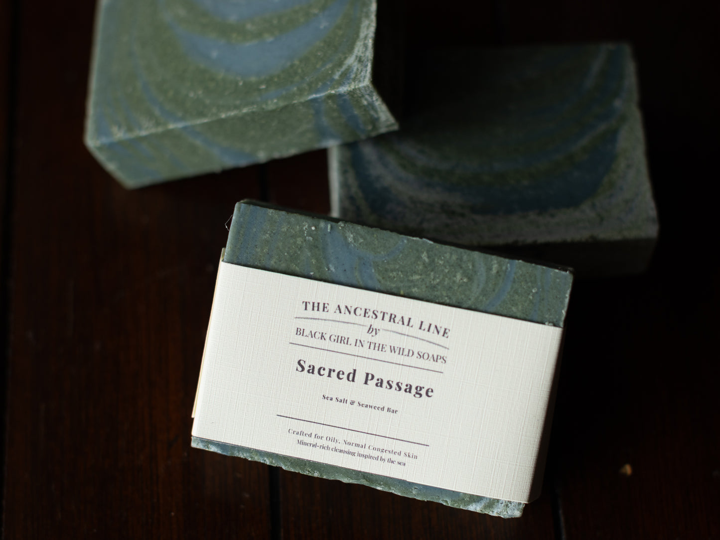 Sacred Passage | Sea Salt & Seaweed Soap