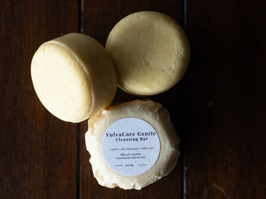VulvaCare Gentle Cleansing Bar (pH-Balanced Intimate Wash)