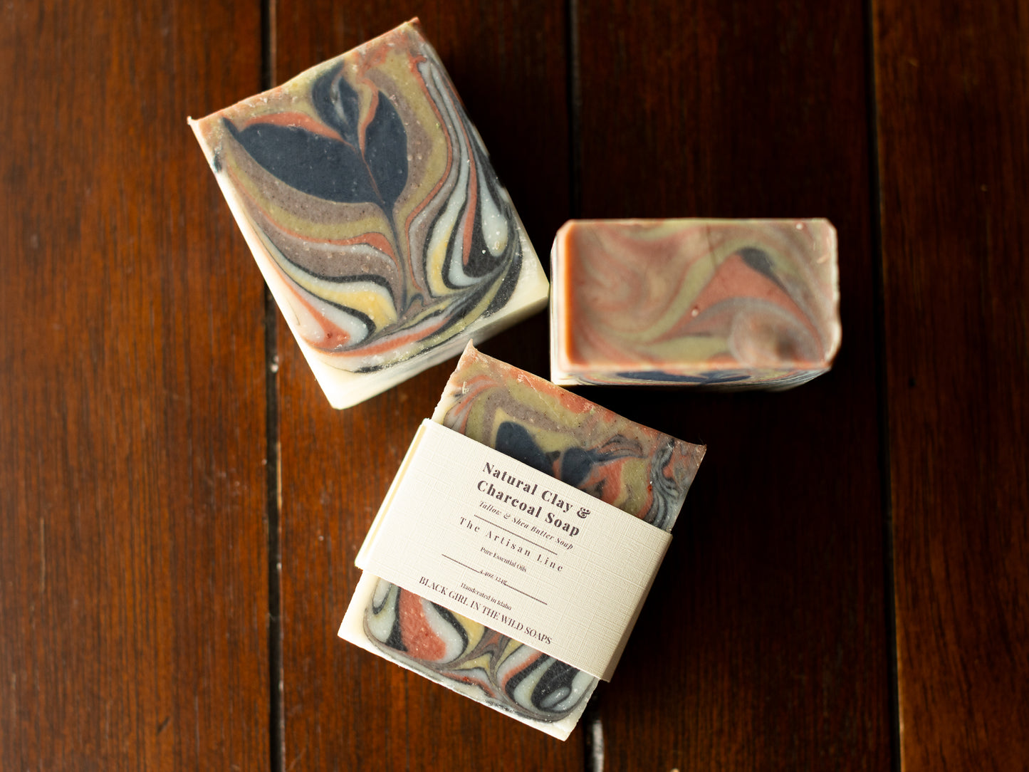 Natural Clay Soap Bar | Mineral Facial & Body Soap