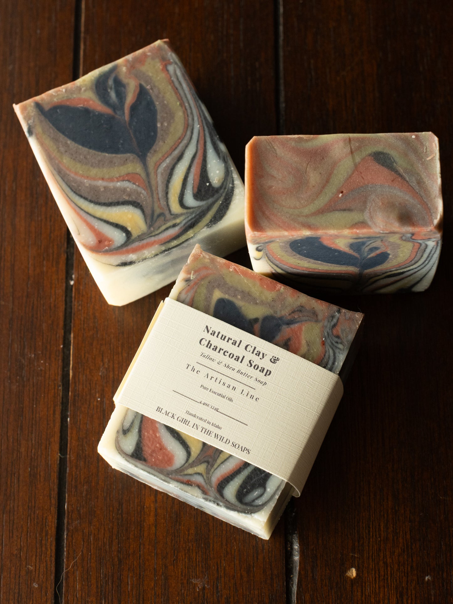 Natural Clay Soap Bar | Mineral Facial & Body Soap
