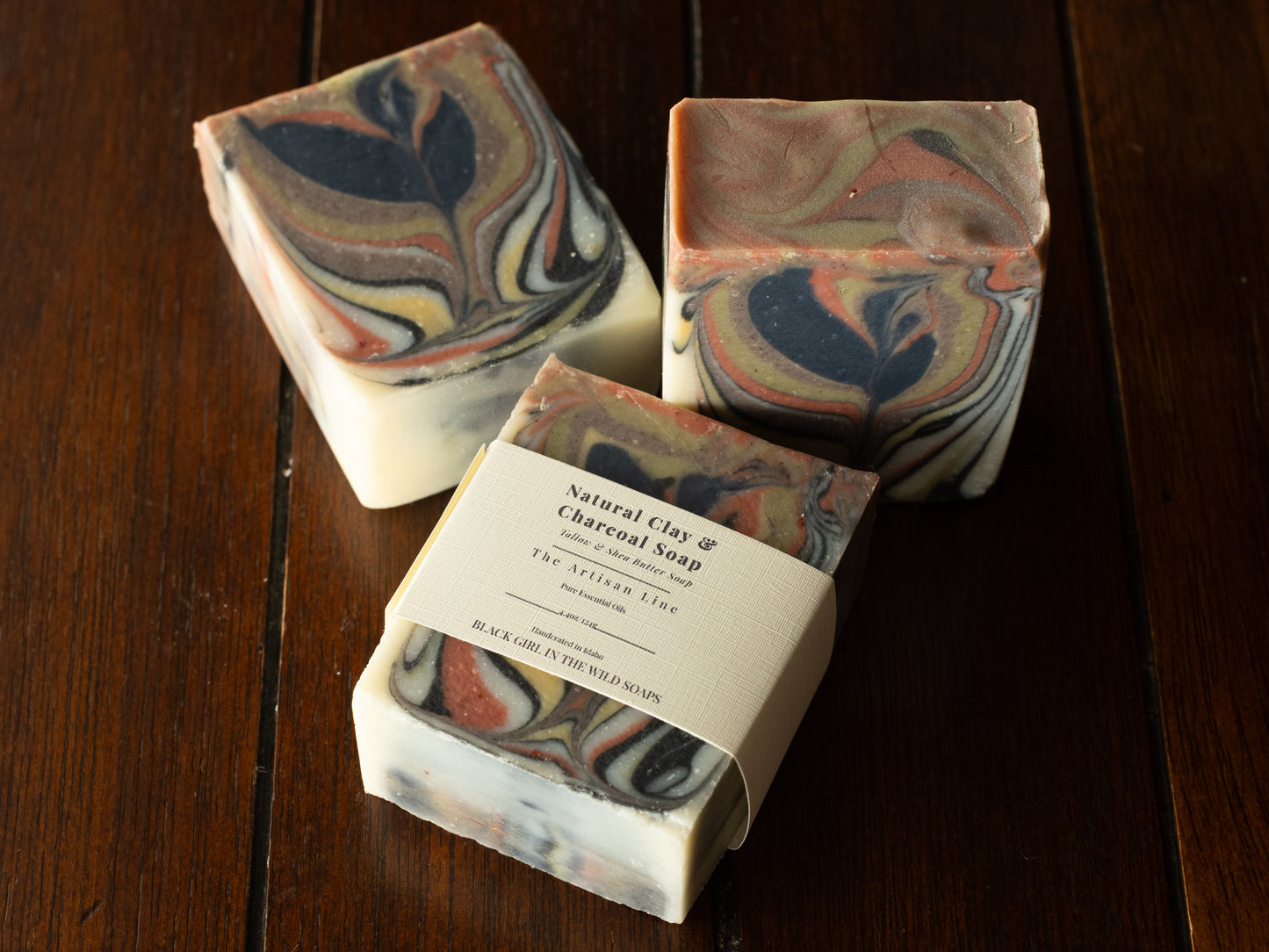 Natural Clay Soap Bar | Mineral Facial & Body Soap