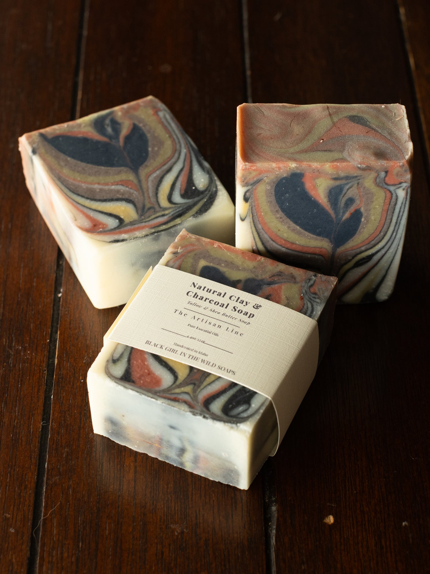Natural Clay Soap Bar | Mineral Facial & Body Soap
