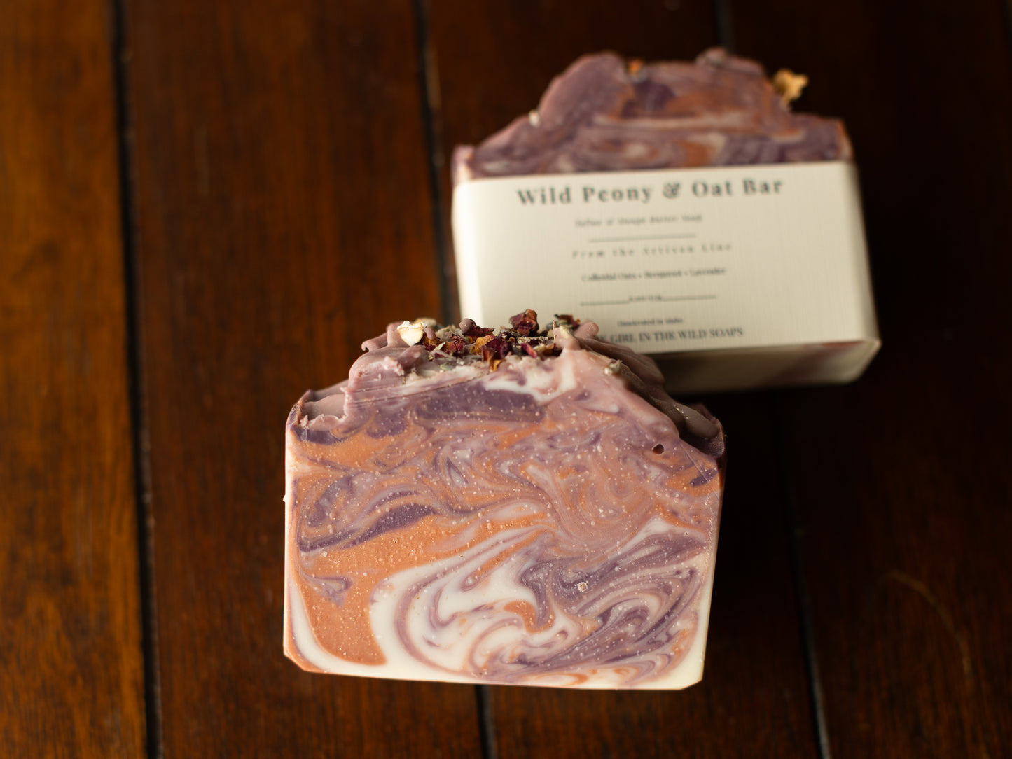 Wild Peony & Oat Soap Bar | Nourishing Botanical Soap