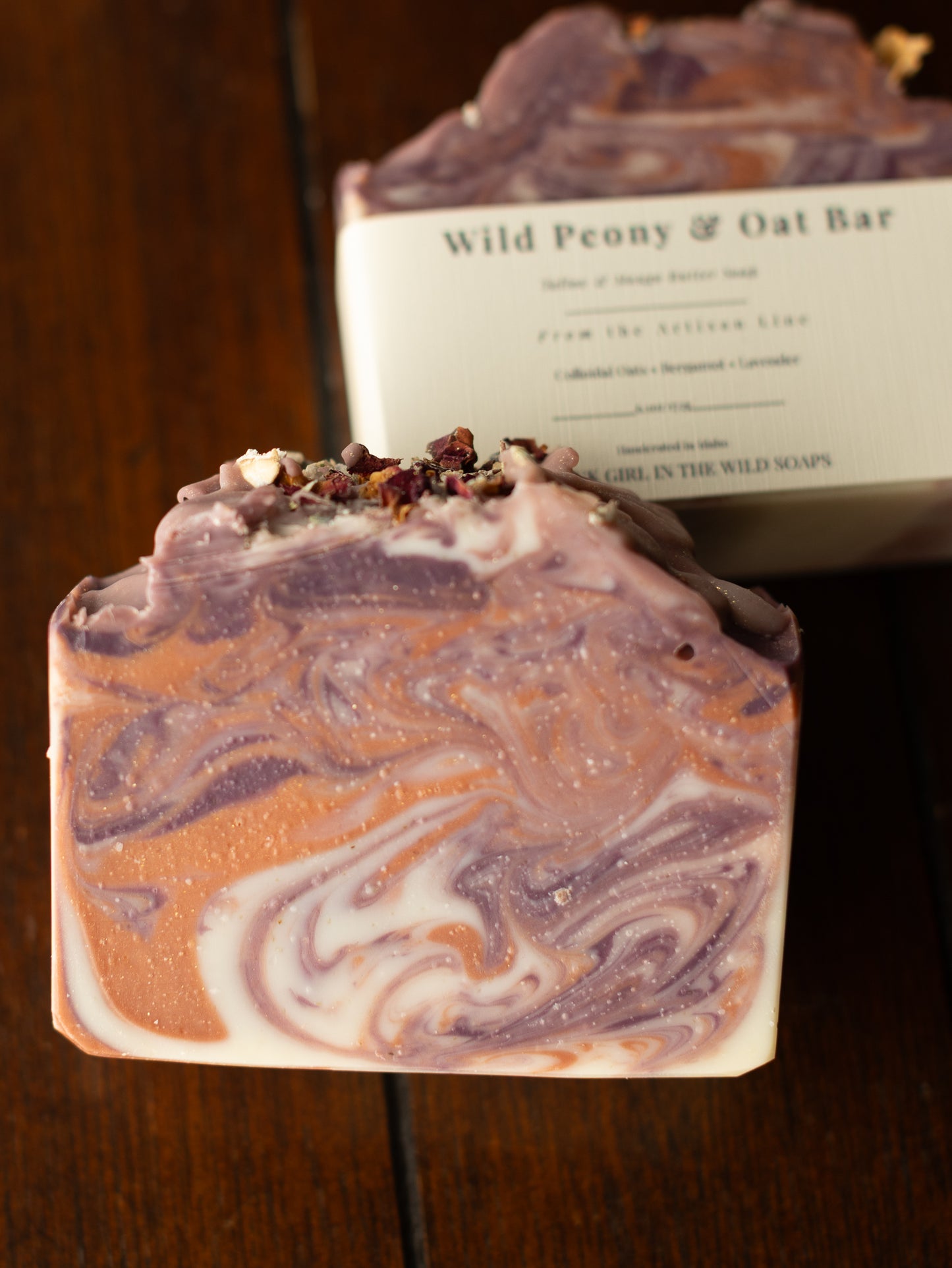 Wild Peony & Oat Soap Bar | Nourishing Botanical Soap