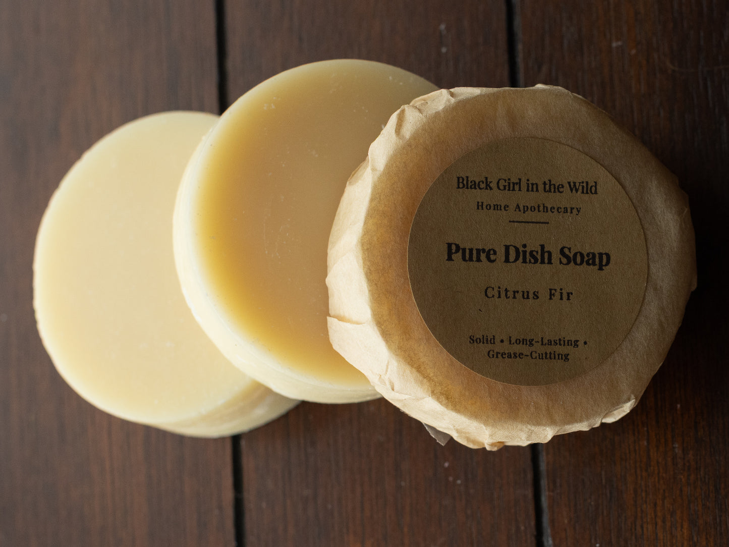 Pure Dish Soap | Natural Solid Dish Soap Bar