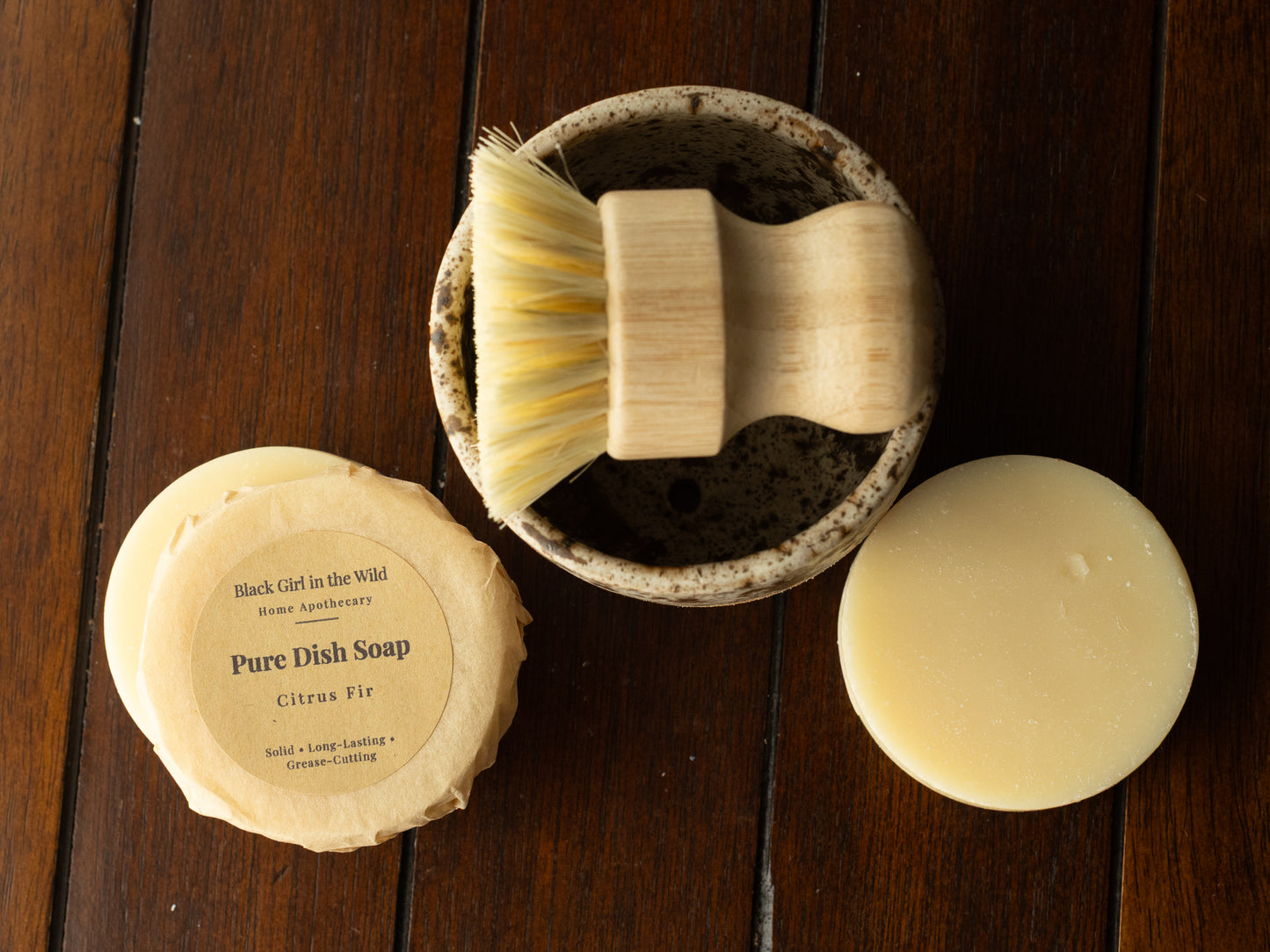 Pure Dish Soap | Natural Solid Dish Soap Bar