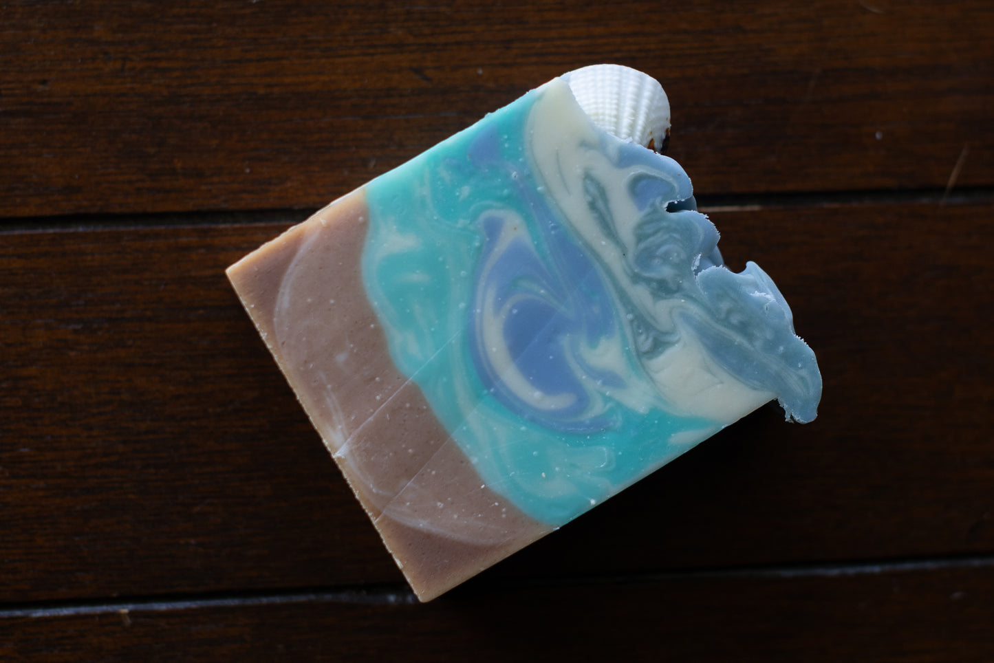 Coastal Drift | Aquamarine & Sand Soap