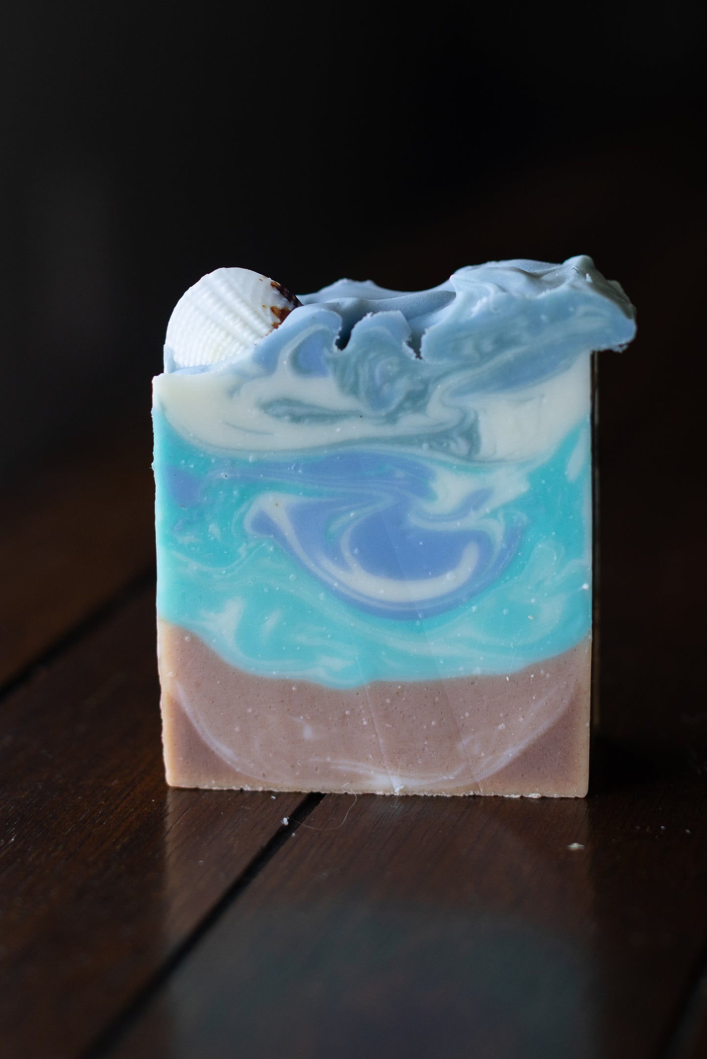 Coastal Drift | Aquamarine & Sand Soap