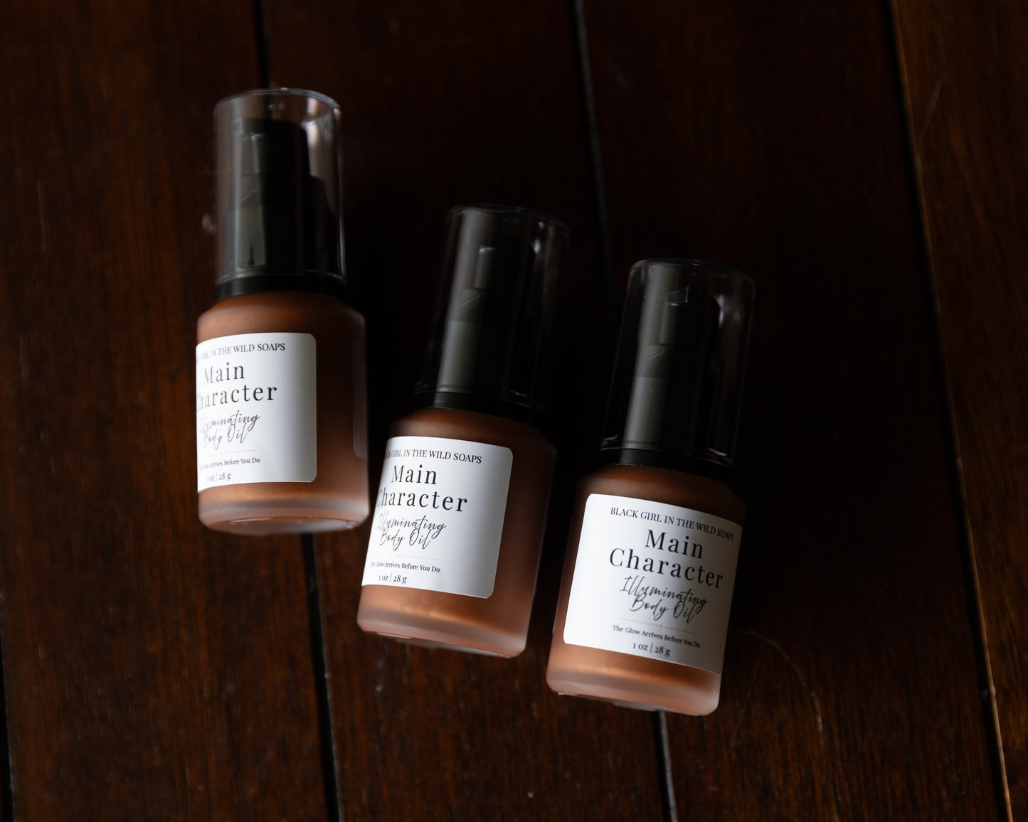 Main Character Golden Glow Body Oil