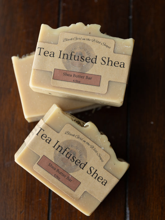 Herb Tea Infused Shea Butter Soap