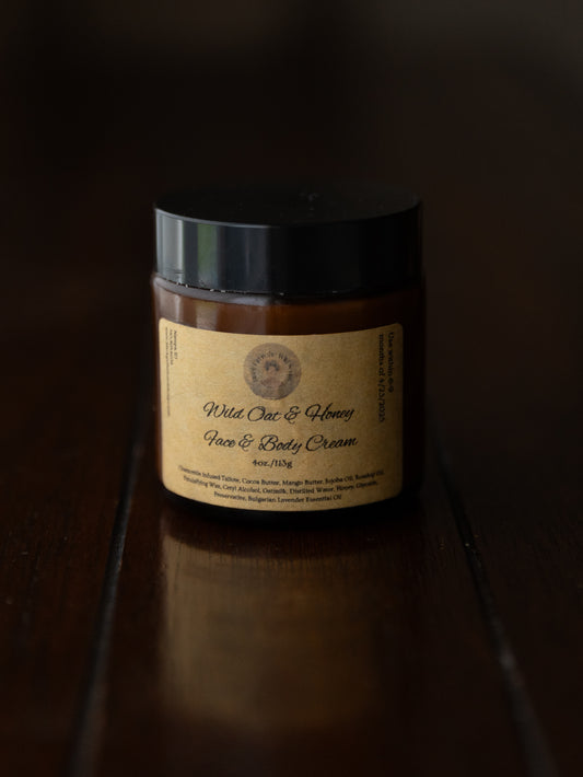 Wild Oat & Honey Tallow Face & Body Cream
